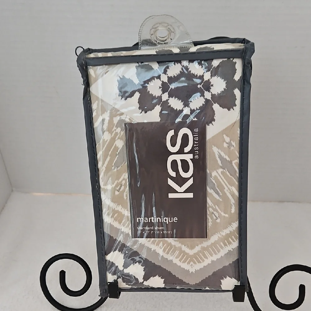 Kas Australia Vintage NWT Martinique Cotton Standard Pillow Sham